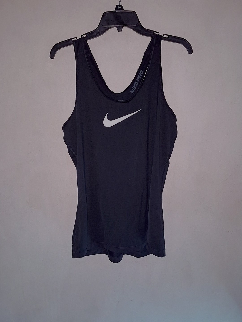 Nike Pro Dri Fit Black Tank Top